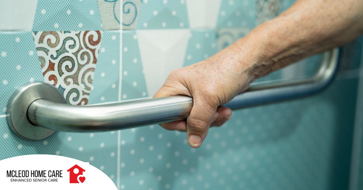 A grab bar represents an addition that can make a home safer for aging in place.