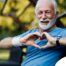 A senior stays active during men’s health month benefitting from senior health at home.